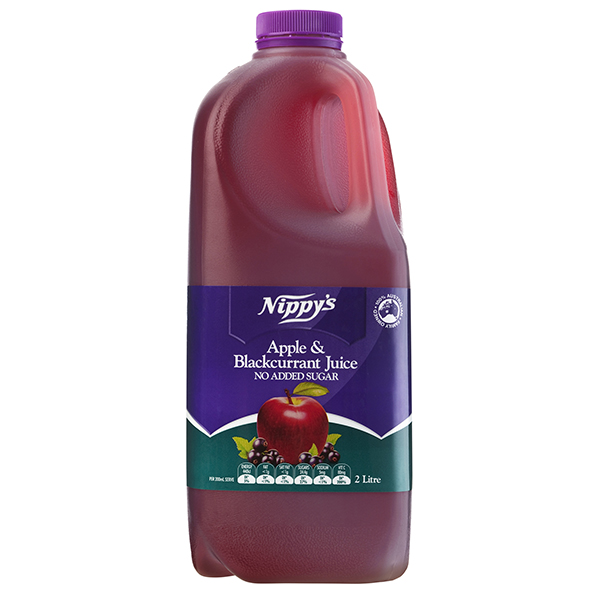 Apple and Blackcurrant Juice 2Lt Nippy's